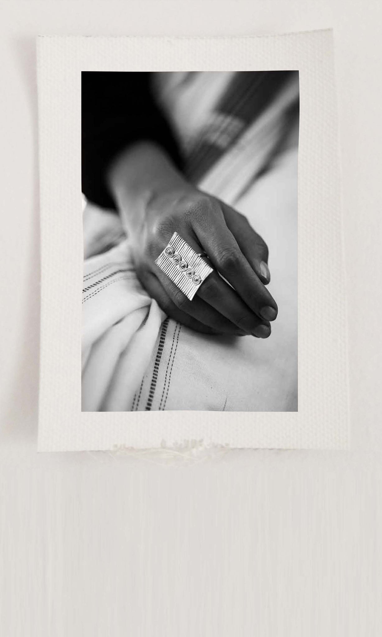x52 Juang Ring | Size Adjustable Ring Band | Costume Jewellery | Alloy Of Silver & Nickel | Rustic Finish | Ready To Ship