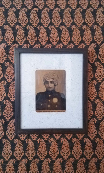 y82 Relic Photograph | Sri Krishna Chandra Singh Mandhala Of Nayagarh | Framed