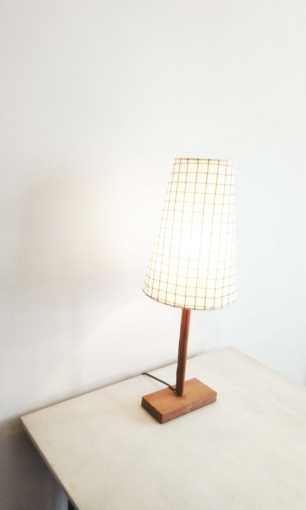 v18 Table Lamp | Kapor Wood & Cotton