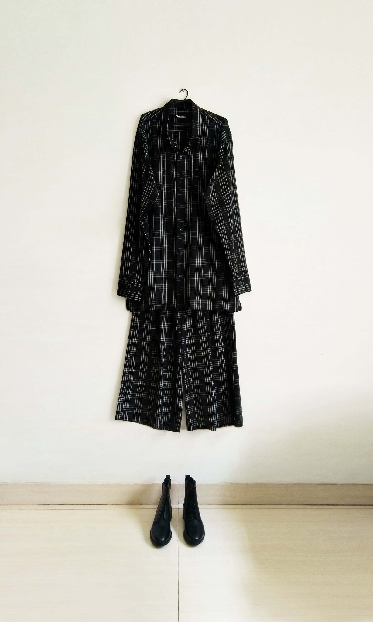c32 Long Shirt + Culottes | Hand Woven Cotton | For Women & Men | Sizes : Small, Medium & Large | Click To Find Size Chart | Ready To Ship