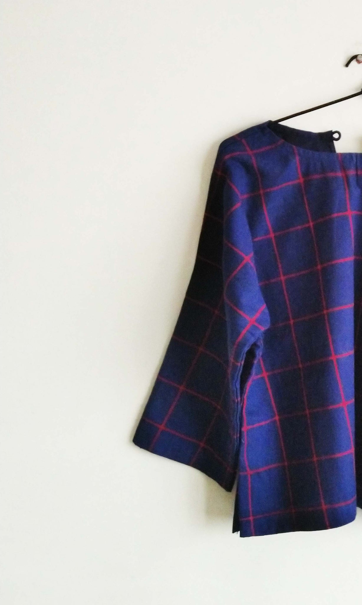 u88 Hand Woven Soft Cotton Blouse | Relaxed Fit | Free Size | Ready To Ship