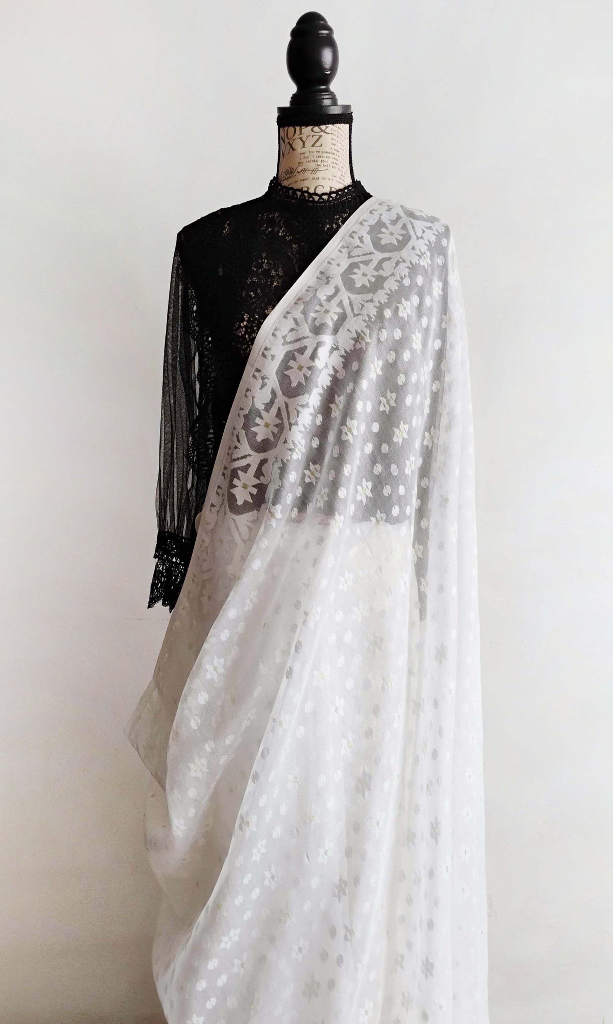 y56 Meena Buti Fine Jacquard Sari I Soft Silk-By-Cotton | Ready To Ship