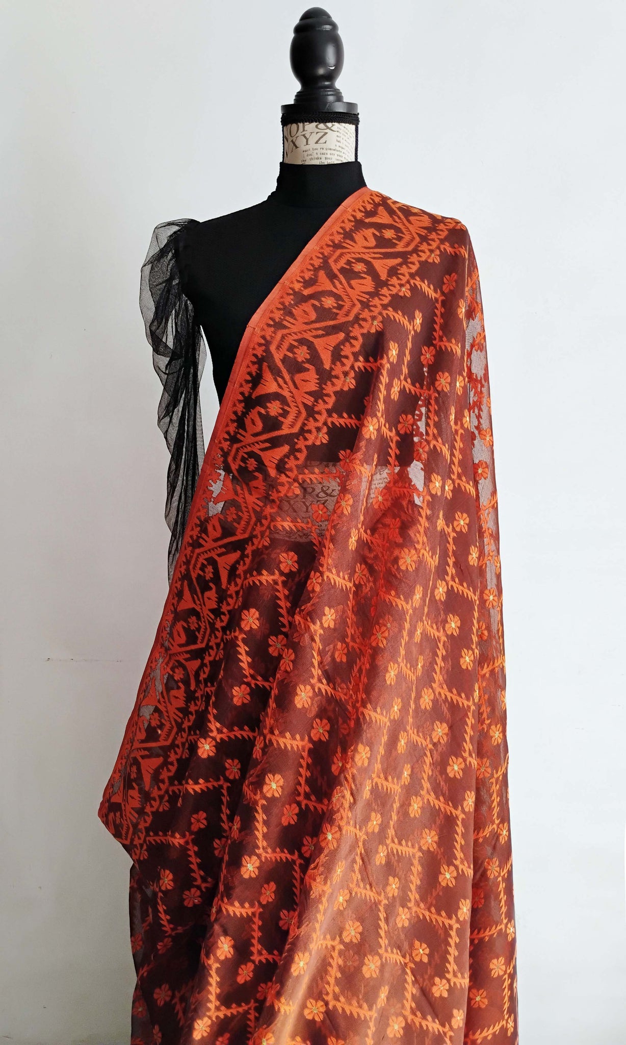 y09 Meena Buti Fine Jacquard Sari I Soft Silk-By-Cotton | Ready To Ship