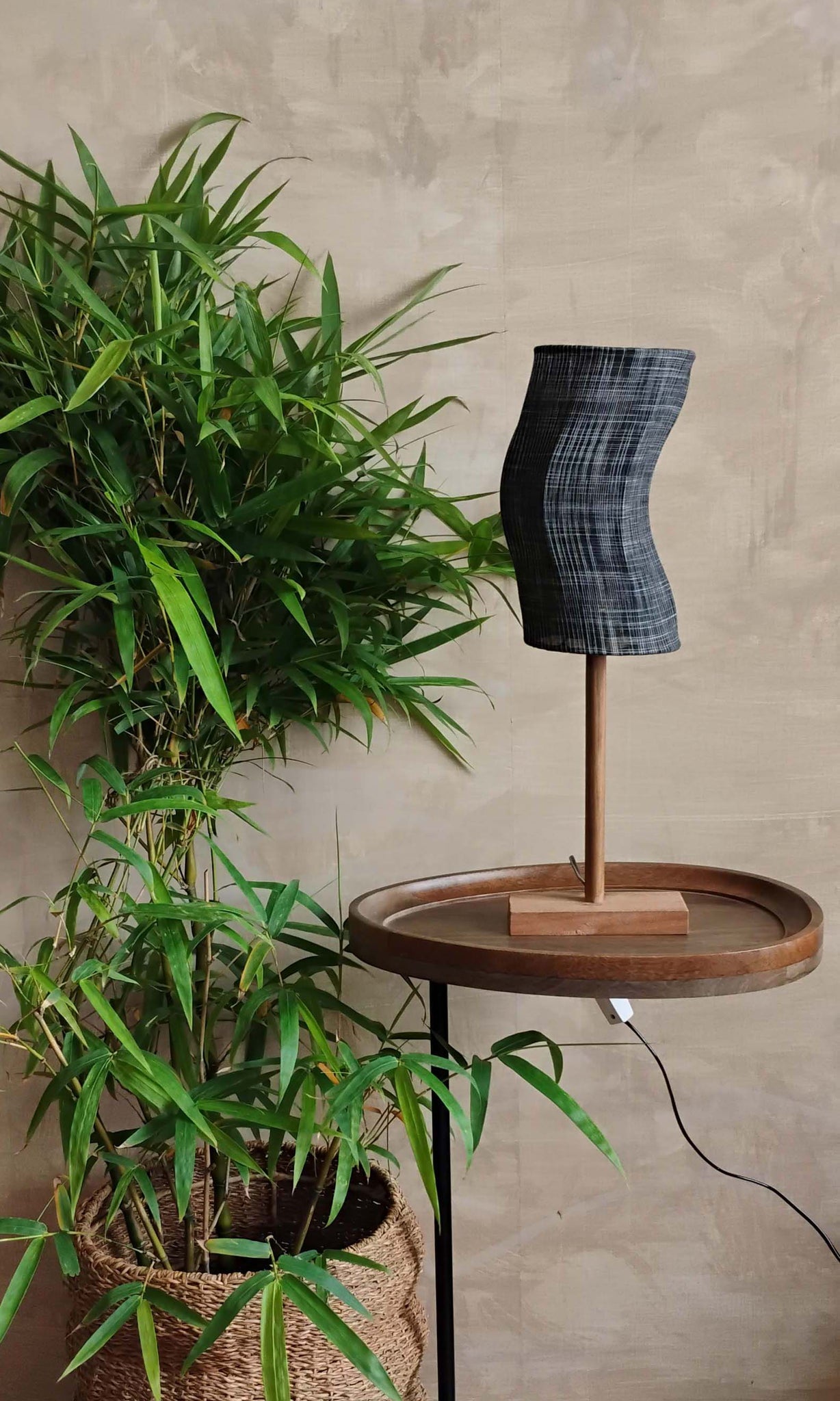 v35 Table Lamp | Kapor Wood & Cotton