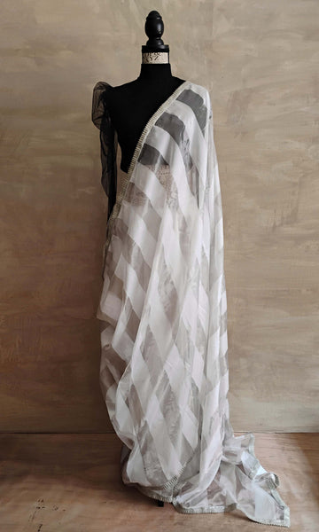 a22 Zora Sari | Soft Organza Tissue With Detailing | Ready To Ship