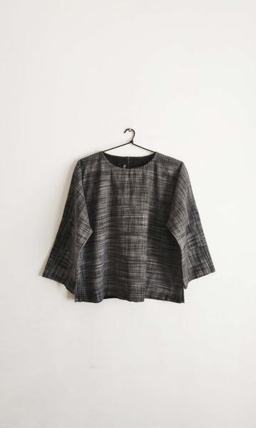 g24 Hand Woven Soft Cotton Blouse | Relaxed Fit | Free Size | Ready To Ship