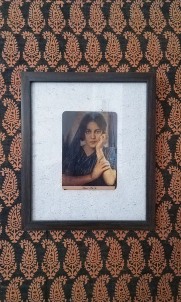 x18 Relic Photograph | Mehr Taj Of Bhopal | Framed