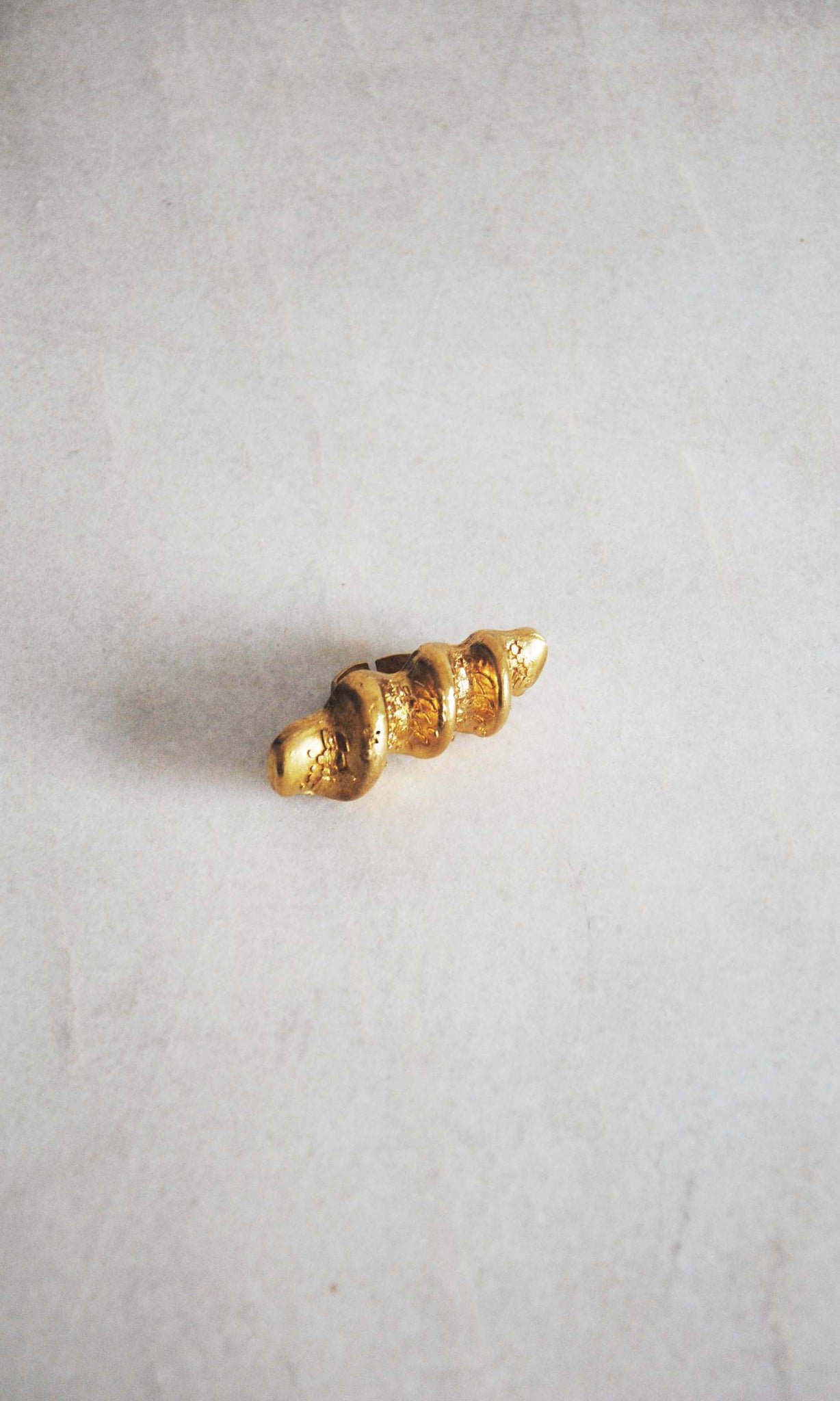 b52 Bezoar Paleon Ring | Alloy Of Brass, Copper & Silver | Non-Tarnishing | Adjustable Free Size | Ready To Ship