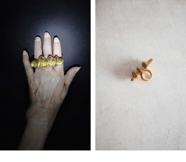 b22 Bezoar Ring | Adjustable Free Size | Ready To Ship