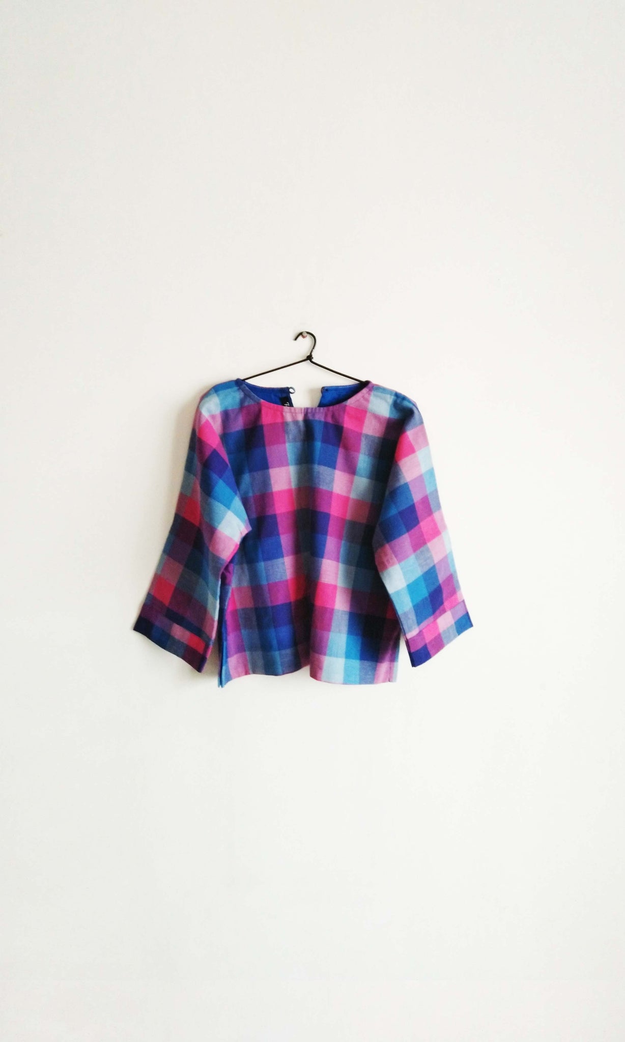 u86 Hand Woven Soft Cotton Blouse | Relaxed Fit | Free Size | Ready To Ship